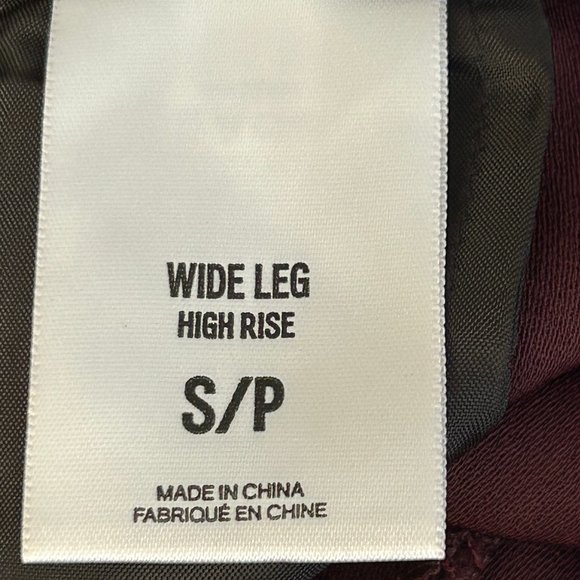 Express Purple Wide Leg Pants - Picture 6 of 9